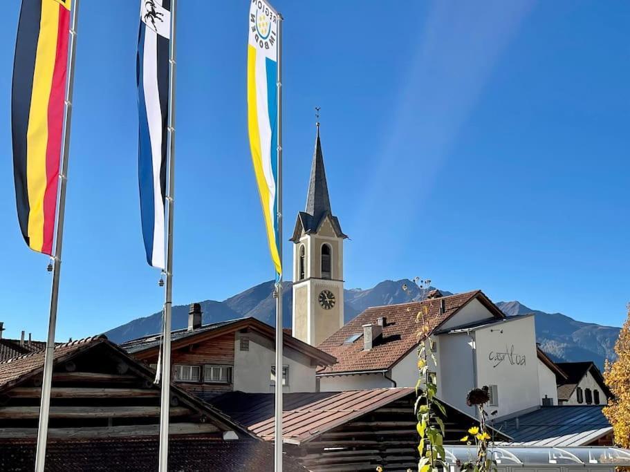 Swiss Chalet Near Flims Trin Exterior foto